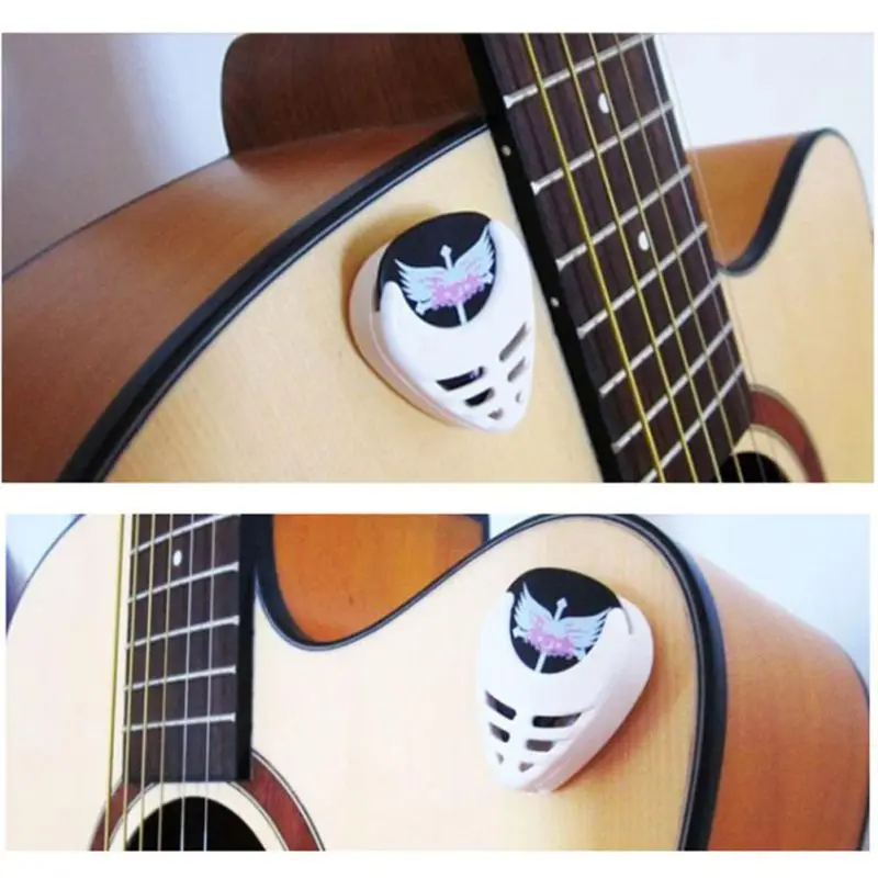 6 шт./лот набор инструментов гитарный тюнер + капо держатель 7 целлюлоидных кистей