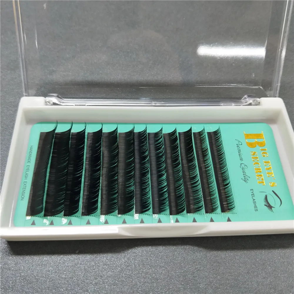 

New Soft OEM Provide Volume Silk Lashes Faux Mink Lashes Synthetic Hair Individual Eyelash Extension free shipping