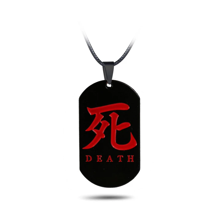 Игра SEKIRO Shadows Die Twice Key Chain Ожерелье s Tag сплав кулон ожерелье чокер брелок брелки подарок ювелирные изделия для мужчин