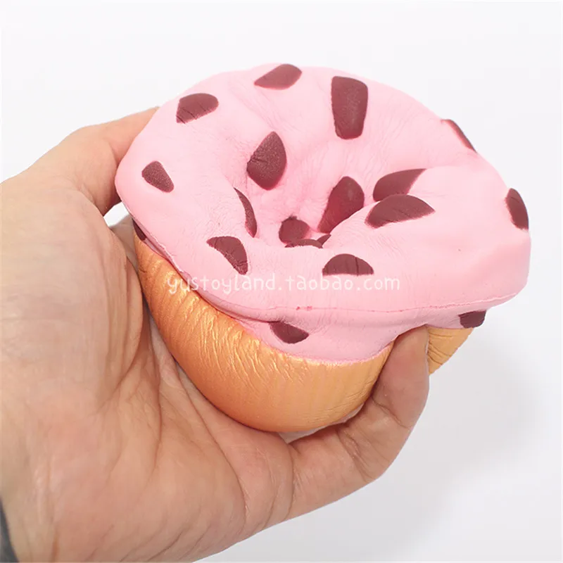 10 см Jumbo шоколадный торт Puff Squishy супер замедлить рост ремни мягкие Squeeze