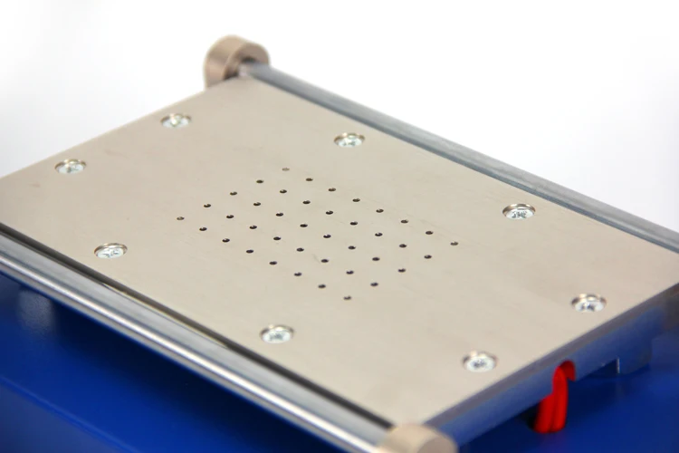 Новейший 7 дюймовый ЖК сепаратор с встроенным вакуумным насосом сенсорного