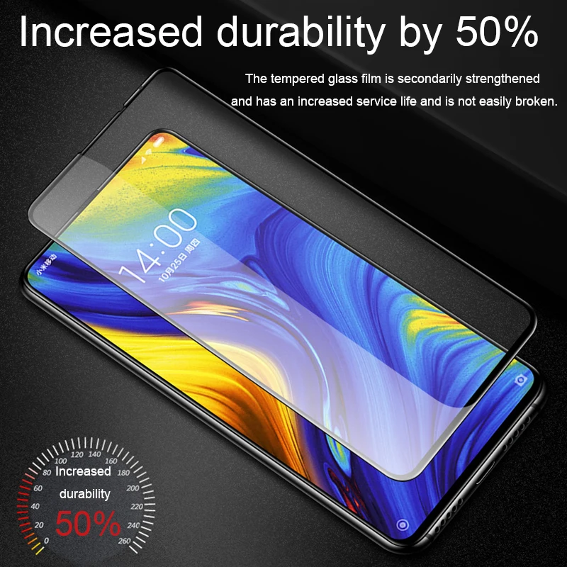 2 шт 6D полная защитная крышка для экрана 9H Edge закаленное стекло Xiaomi mi Mix 2S 3 8 SE Lite