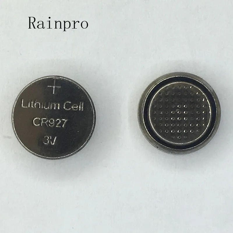 Rainpro 10 шт./лот CR927 927 Кнопка Батарея литиевая батарея для дистанционного