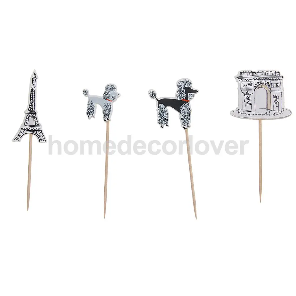 24 шт. топпер для выпечки|supplies party| |