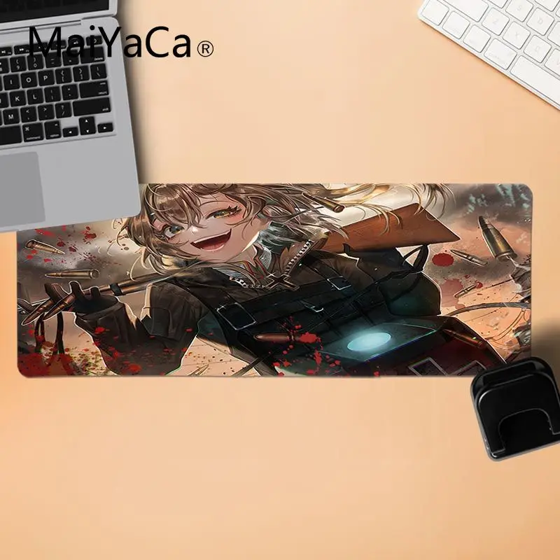 MaiYaCa Non Slip PC Youjo Senki Large Mouse pad Computer mat Durable Rubber Mat Pad Gaming | Компьютеры и офис