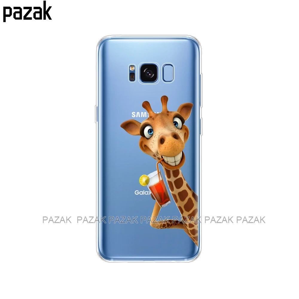 34499 Silicone phone Case For Samsung Galaxy S8 / S8 PLUS Cases Cover For Samsung S8 / S8 plus new fation Phone shell - Цвет: 34499