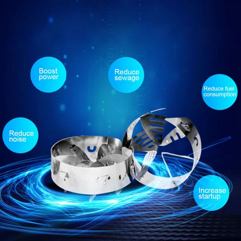 Автомобильный Турбокомпрессор-адаптер воздухозаборник газа экономия топлива