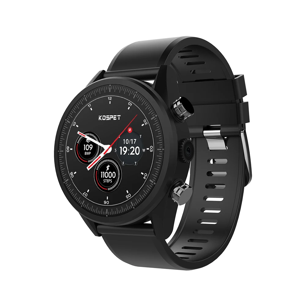 Smartwatch Only Kospet Hope 4G Бизнес Смарт часы для мужчин телефон Android7.1.1 3 ГБ+ 32 ГБ 1,3" AMOLED wifi/gps/ГЛОНАСС 8.0MP MT6739 Smartwatch для женщин - Цвет: Smartwatch Only