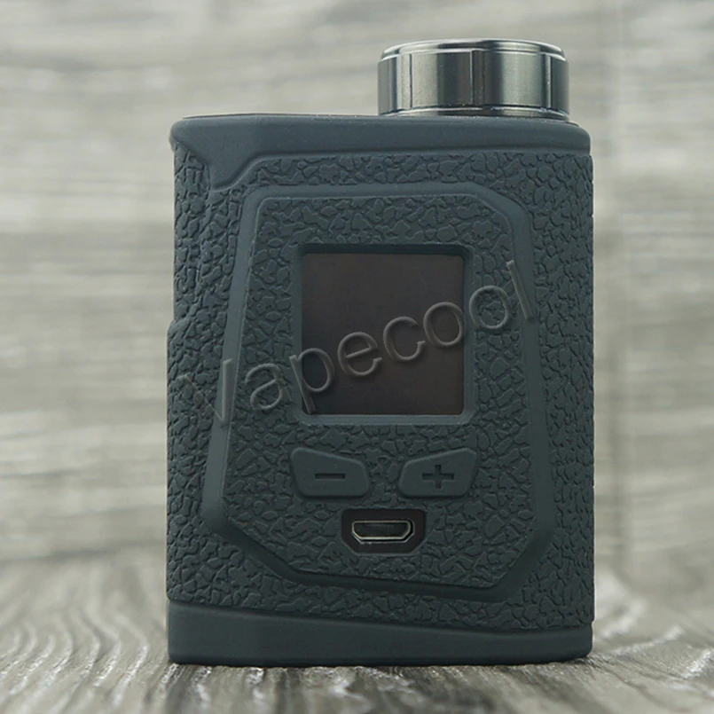 2 шт IJOY CAPO 100 мод силиконовый чехол-накладка с наклейкой на кожу, нескользящий толстый чехол для Vape mod CAPO 100 w 21700 mod Shield