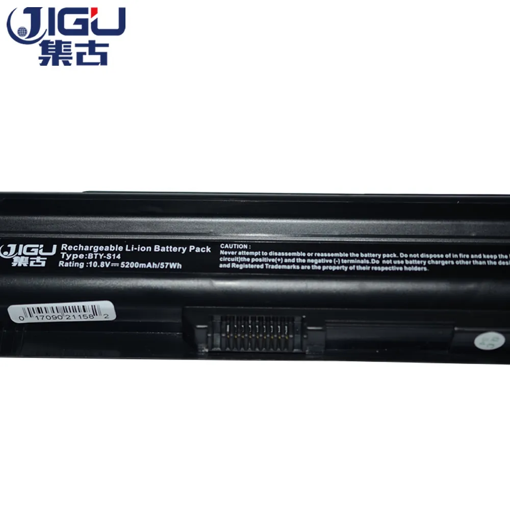 Аккумулятор JIGU для ноутбука с 6 ячейками BTY S14 Msi CR650 CX650 FR400 FR600 FR610 FR620 FR700 FX400 FX420 FX60