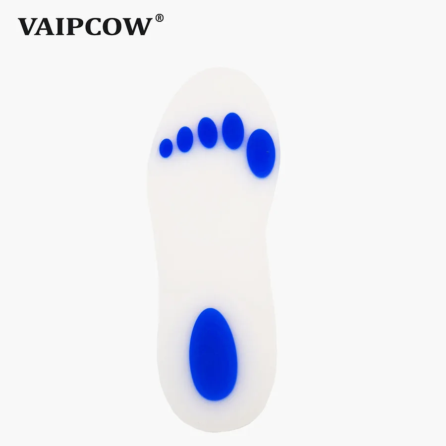 VAIPCOW силиконовая спортивная стелька амортизирующие стельки с медленным