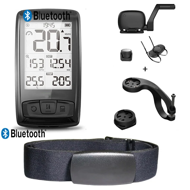 Bluetooth 4 0 компьютер держатель велосипеда Скорость ometer датчик частоты вращения