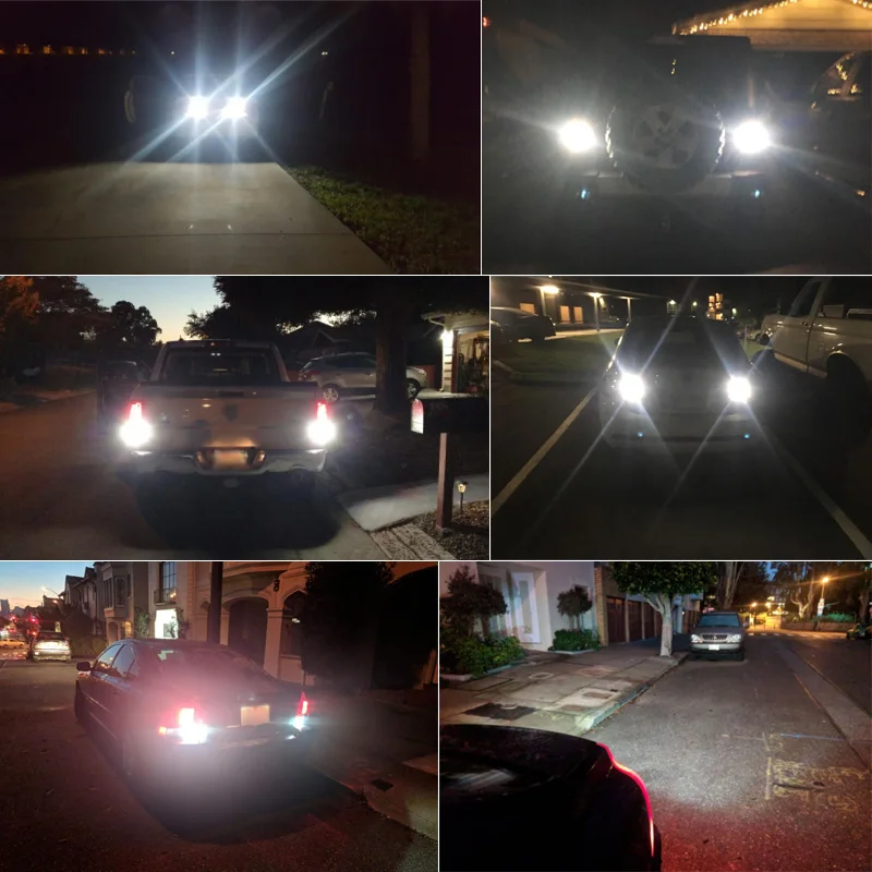 

2Pcs T15 W16W Led Bulb 920 921 912 Lamp 1800LM 9SMD Car Reverse Backup Lights for BMW 5 Series E60 E61 F10 F11 F07 Mini Cooper