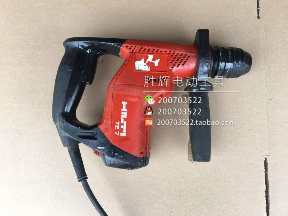 (Используется) HILTI TE7- xilide электрический молоток долота сломанная