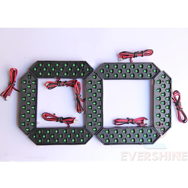 10 &quotзеленый цвет модуль 7 сегментный светодиодный дисплей номер Модуль