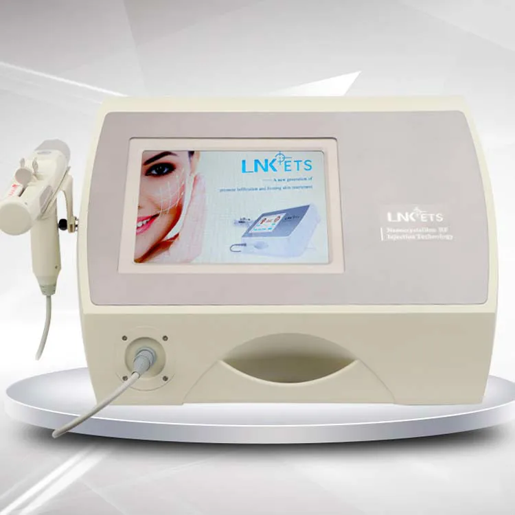 

No Needle Mesotherapy Machine For Skin Rejuvenation Wrinkle Removal With Diamond Dermabrasion RF Microcurrent Cooling