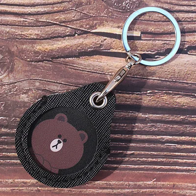 125 кГц T5577 RFID EM записываемый контроль доступа кожаные бирки жетон брелок 2 шт./лот ID EM4305 - Цвет: pink