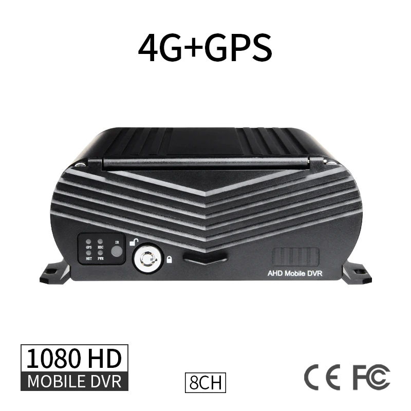 4G удаленный монитор в реальном времени GPS положение 8CH 1080 AHD жесткий диск