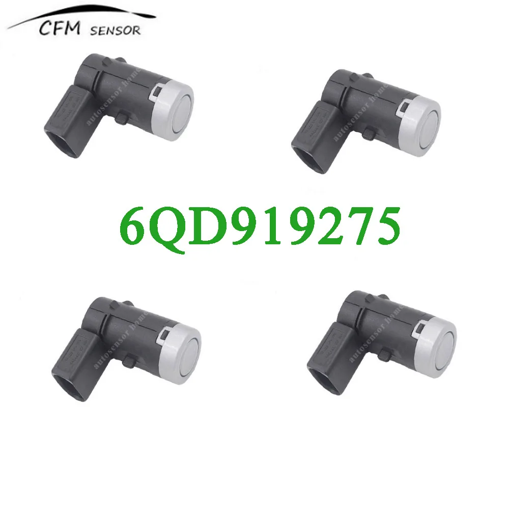 4 шт. датчик парковки 6QD919275 для VW Passat B6 Polo Touran Fabia|parking aid sensor|parking aidbackup parking sensor |