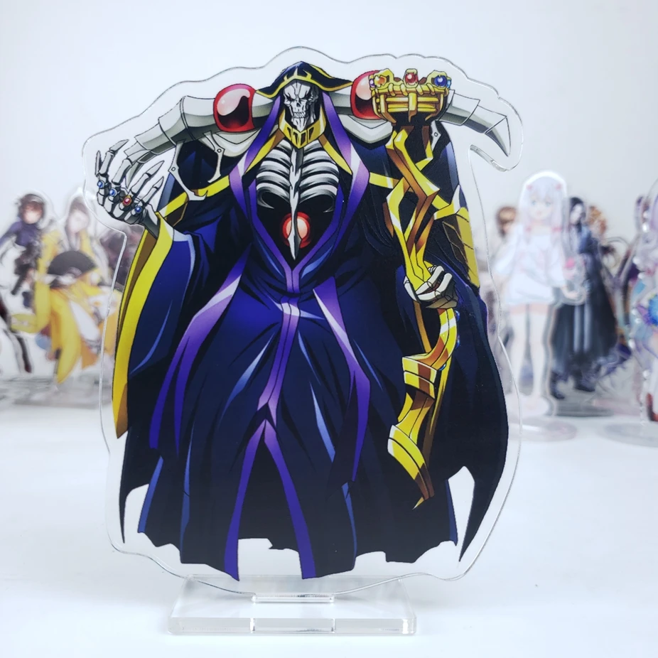 Японский персонаж аниме Overlord Ainz Ooal платье отражательной shalltear Hamusuke фигурка на