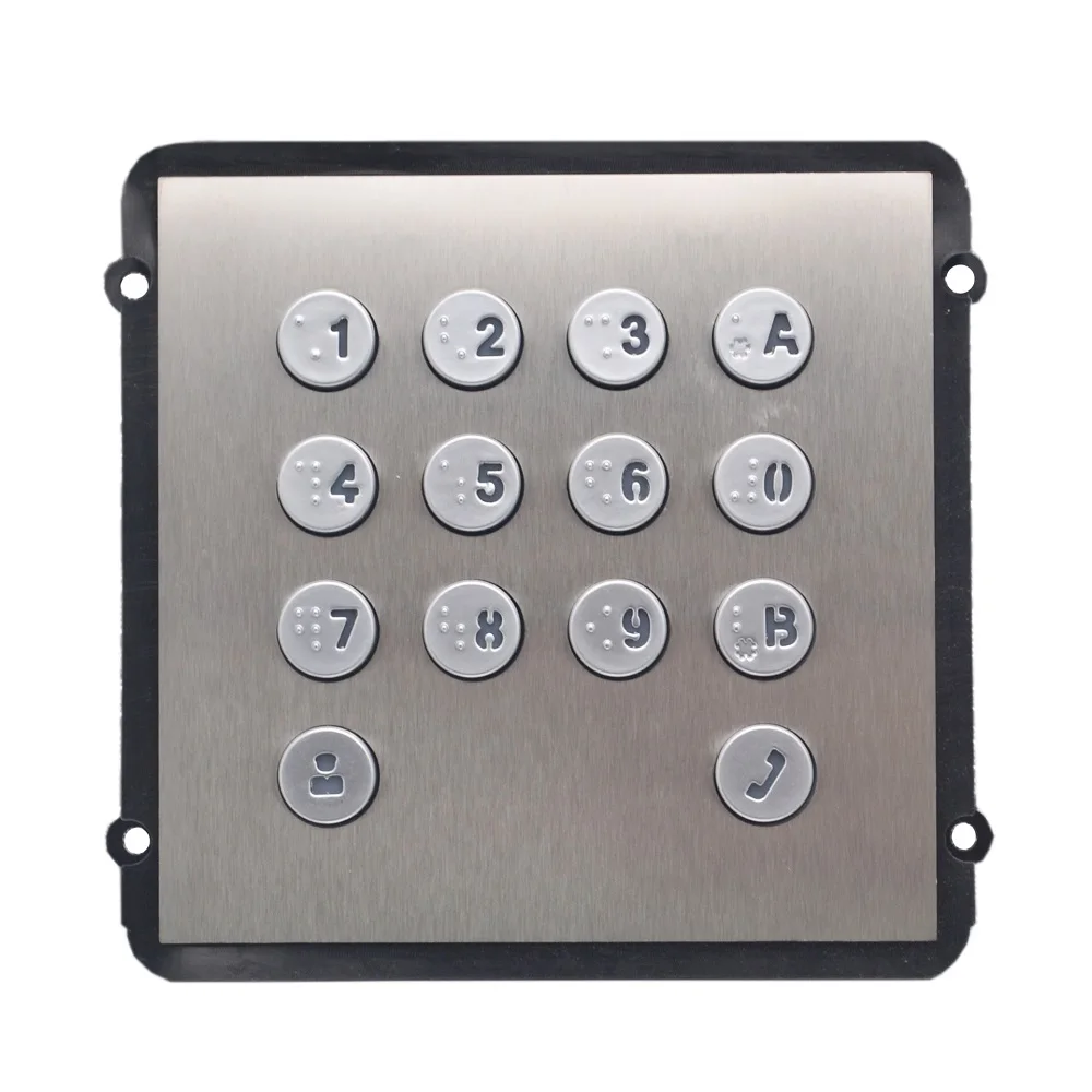 VTO2000A-K модуль клавиатуры для VTO2000A-C, ip-дверной звонок, части видеодомофона, части контроля доступа, части дверного звонка