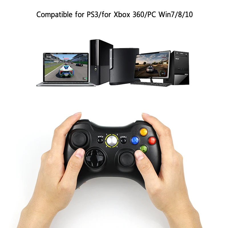 Беспроводной контроллер для xbox 360 консоли для microsoft xbox 360 игровой геймпад подходит для ПК компьютер Controle