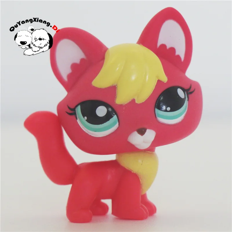 CWG056 Pet Shop животное Firefox лиса голубые глаза собака фигурка милый щенок|Игровые