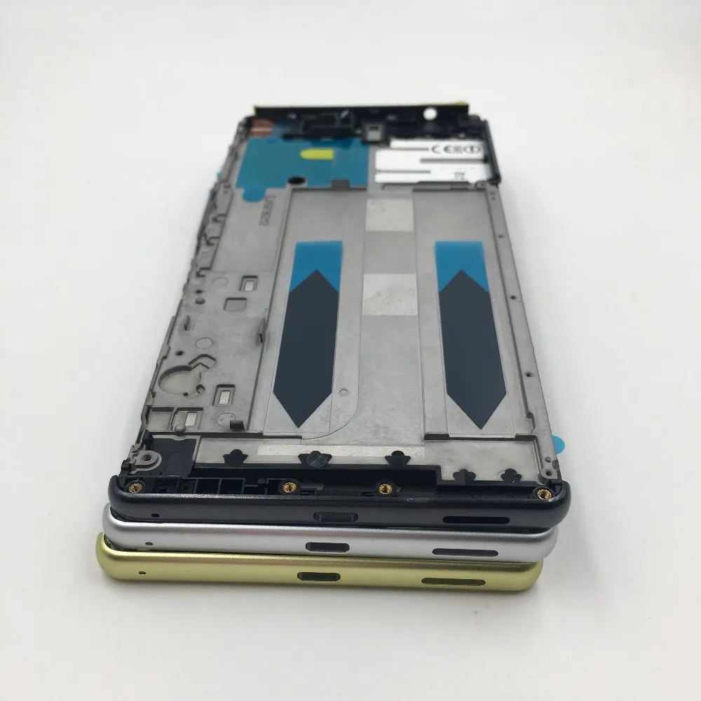 RTBESTOYZ 10 шт./лот передняя панель рамка Корпус ЖК Крышка для Sony Xperia XA Ultra C6 F3215 F3212