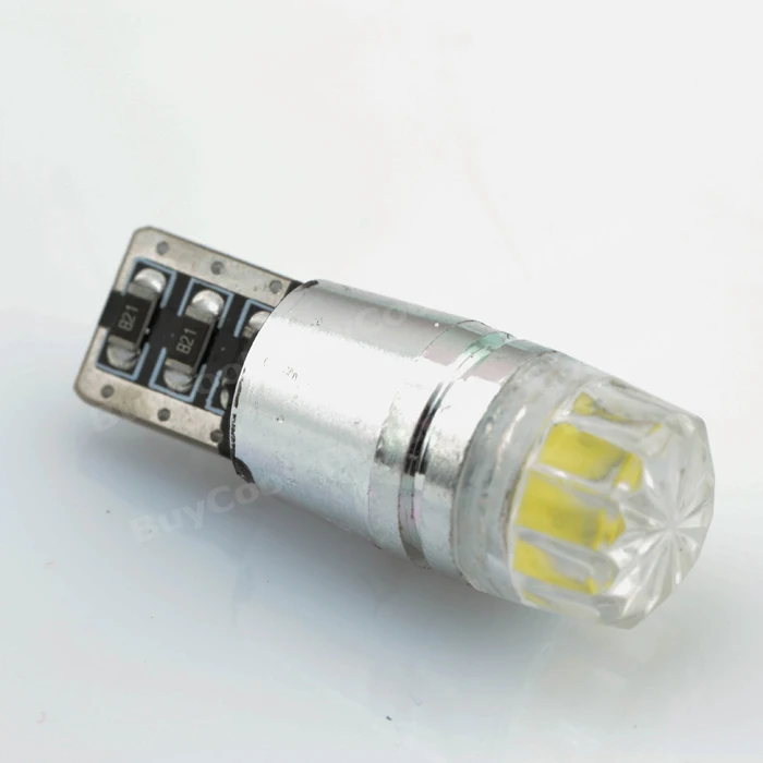 1 шт. LED 501 T10 W5W Ксеноновые белые автомобильные лампы SIDELIGHT вогнутые линзы 5000K чисто
