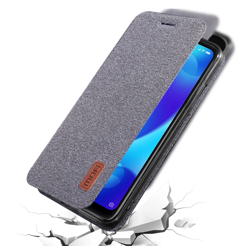 Для xiaomi redmi 7 pro чехол с откидной крышкой силиконовая ткань для redmi7 capas kickstand MOFi