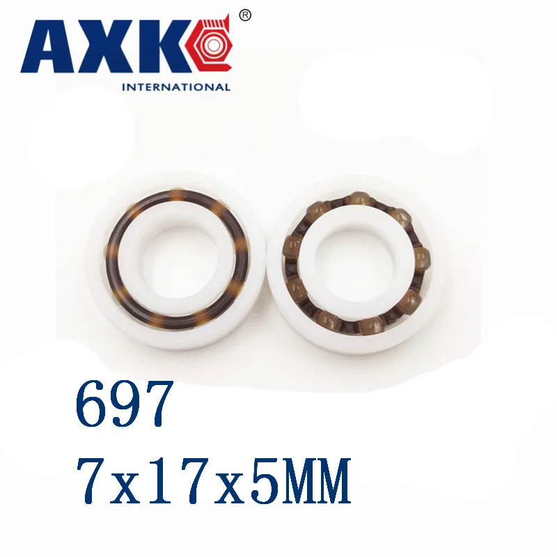 Axk 697 Pom (10 шт.) пластиковые шариковые Подшипники 7x17x5 мм стеклянные шарики 7*17*5 |