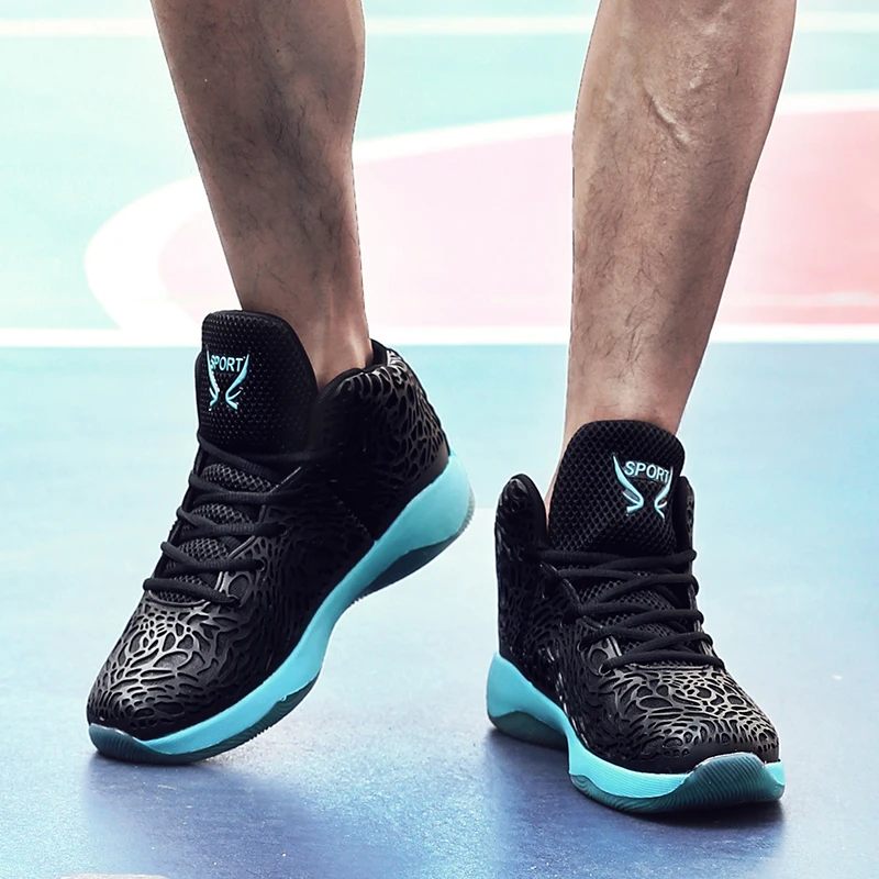 Высокие баскетбольные кроссовки 2018 г. хит продаж мужские дышащие Бальные ботинки