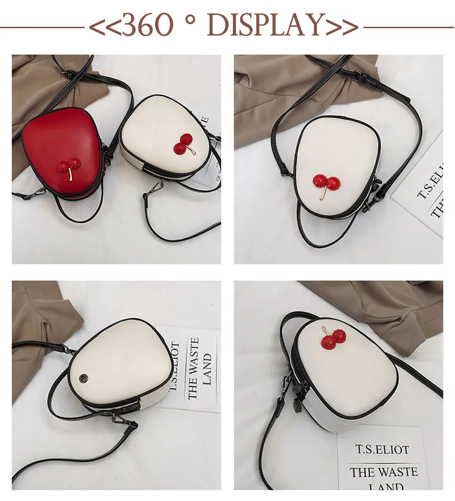 Beibaobao вишневая сумка-мессенджер для женщин, высокое качество, женская сумка через плечо, многослойный карман для девочки, 3 молнии, сумка через плечо