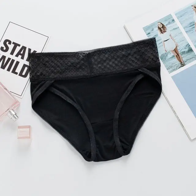 Женские кружевные трусы нижнее белье из 100% натурального шелка 1 шт. Размеры M L XL