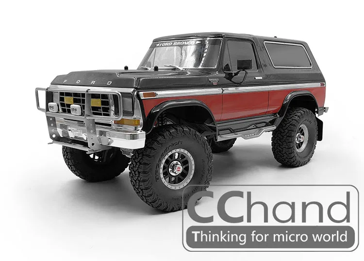 Металлический передний бампер ранчо для Traxxas 1/10 Rock Cralwer Trail 4X4 TRX 4 #82016 trx4 Ford Bronco Ranger