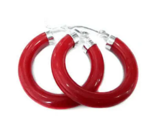 

New Arrived Design Unusual Red Sea Coral Earring^^@^NEW style Fine jewe Noble Natural FREE SHIPPING