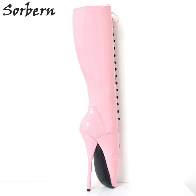 Сапоги женские на высоком каблуке 18 см унисекс большие размеры|thigh high boots|womens thigh