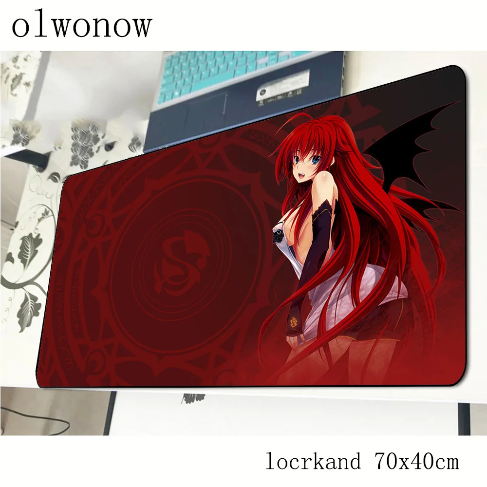 Коврик для мыши старшей школы dxd геймерский коврик 700x400x2 мм игровой ноутбука