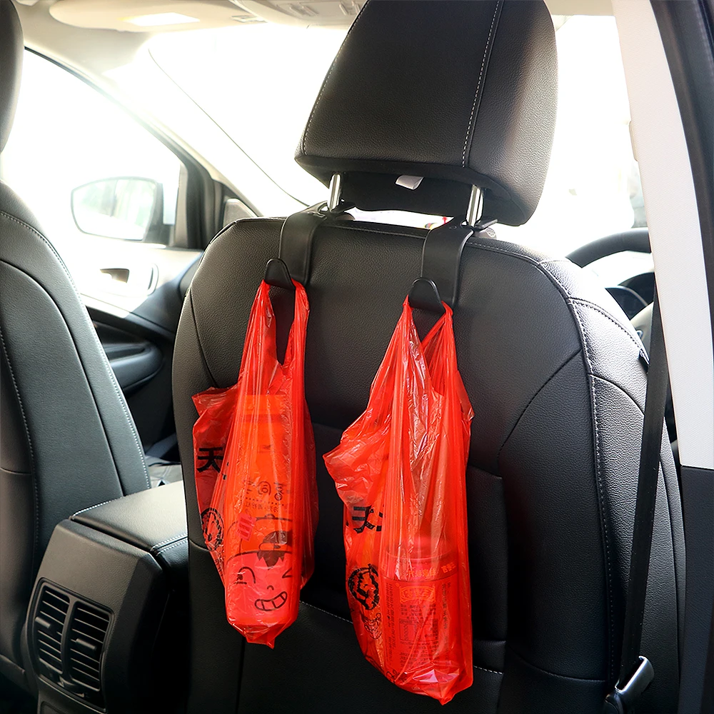 FORAUTO 4 шт./компл. автомобильных клипов крючки спинки сиденья Вешалка Органайзер