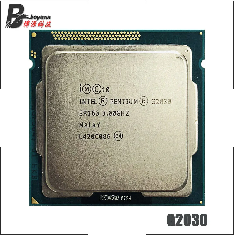 Двухъядерный процессор Intel Pentium G2030 3,0 ГГц 3 м 55 Вт LGA 1155