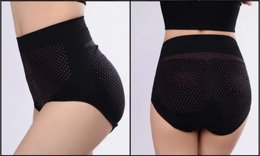 10pcs/lot! Female Body Shaper Hip Abdomen Tummy Control Panties High Waist Underwear Magnetic suction Underpants Intimate Acces
