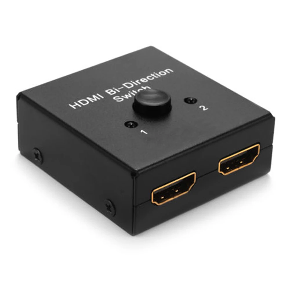 Teckepic 3D 4 К * 2 Full HD 1080 P 2-Порты и разъёмы HDMI двунаправленный переключатель сплиттер
