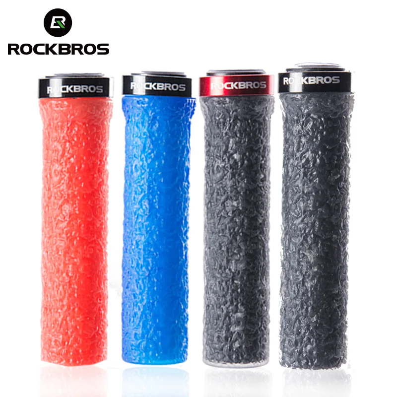 Велосипедные ручки ROCKBROS MTB велосипедные 95 г ТПЭ мягкие противоударные резиновые
