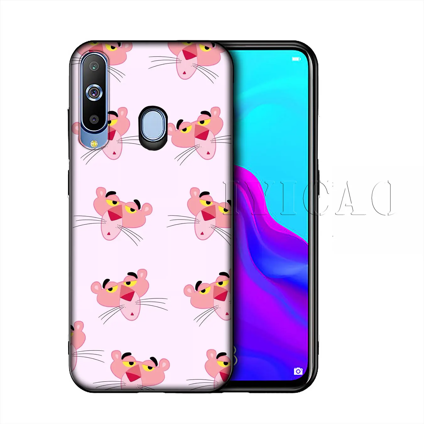 IYICAO Корея Розовая пантера силиконовый мягкий чехол для Samsung Galaxy A10 A30 A40 A50 A70 M10 M20 M30