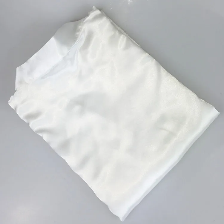 white C& Fung гладкие атласные халаты ярко-розовый цвет шампанского серебро кимоно халат Женская простота пижамы Свадебные вечерние Халаты короткие S-XXL - Цвет: white