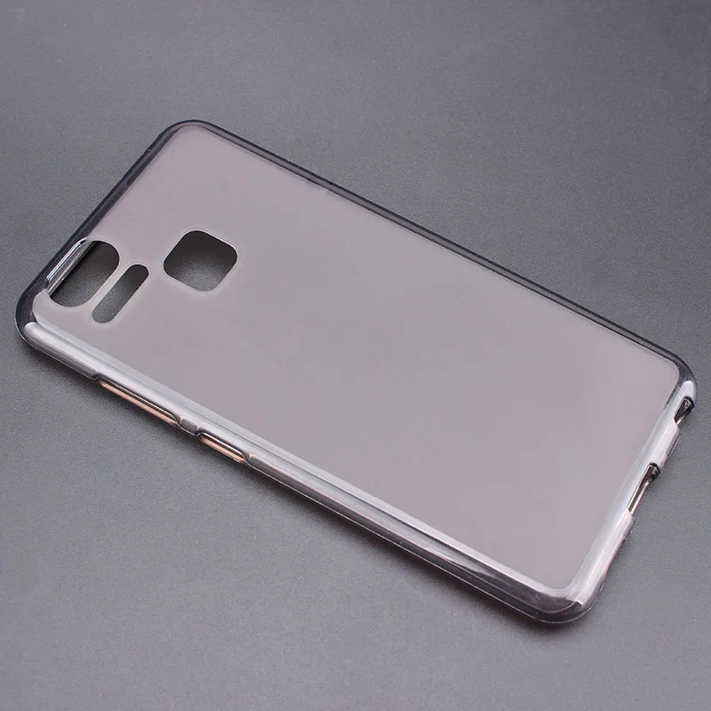 Серый гелевый ТПУ тонкий мягкий чехол Snow Welkin для Asus Zenfone 3 Zoom ZE553KL задняя крышка 5