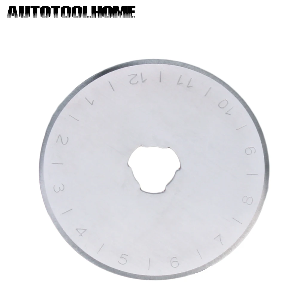 AUTOTOOLHOME 10 шт. 45 мм роторные режущие лезвия для шитья стеганая тряпичная бумага