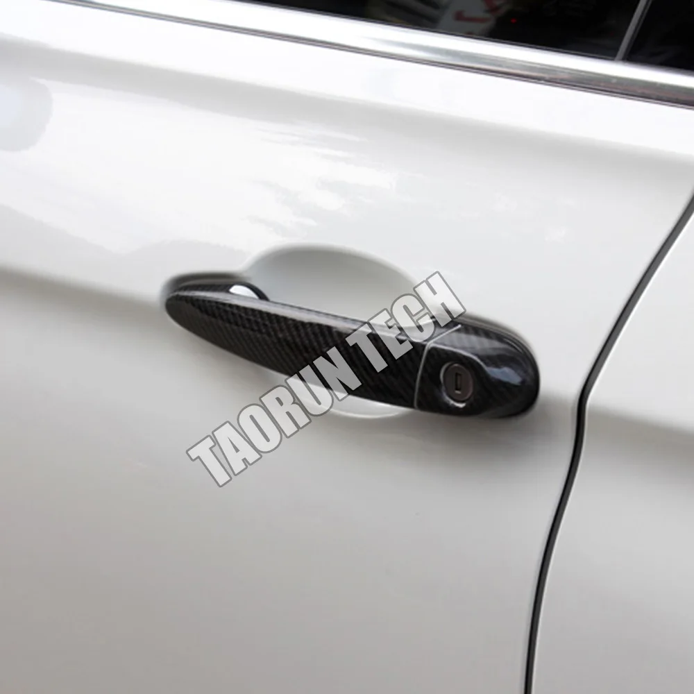 Наружная крышка дверной ручки из углеродного волокна для BMW F32 F33 F36 420 428 435 440