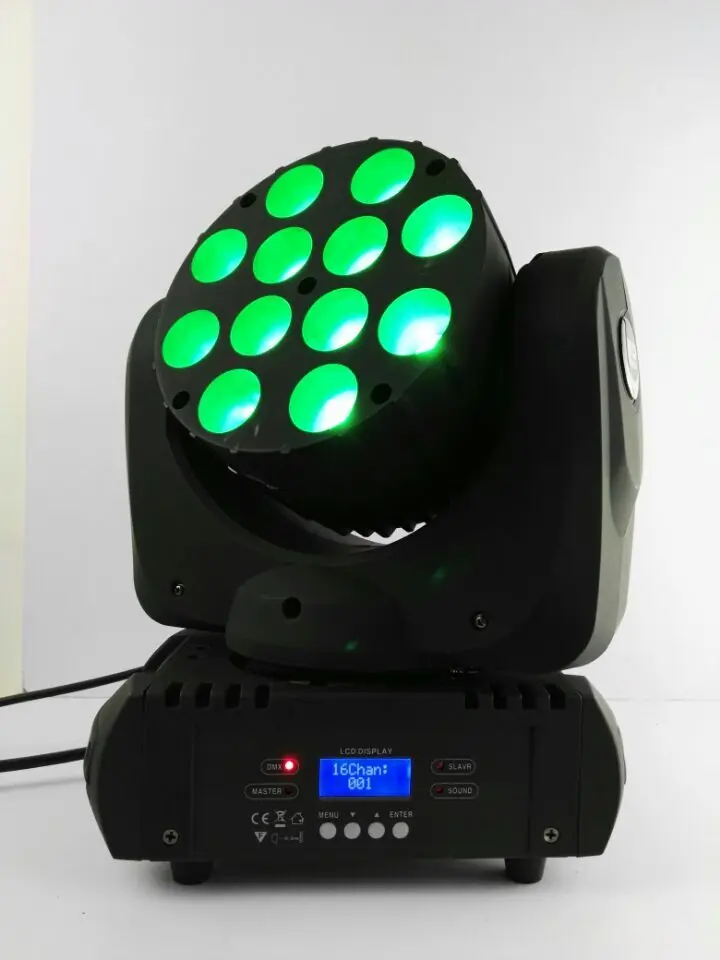 4pcs/lot hot promotion 12*12w led beam moving head lights for concert wedding show | Лампы и освещение