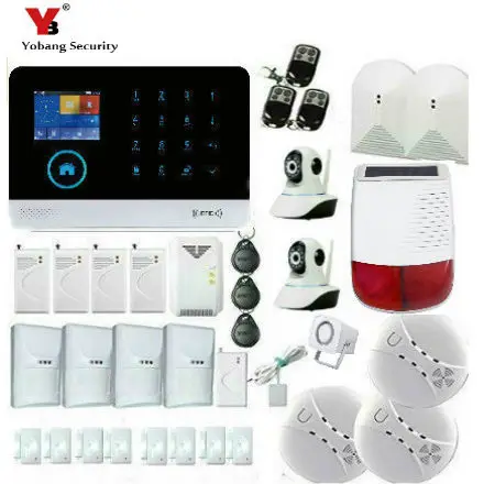 YoBang безопасность WIFI 3G WCDMA/CDMA сигнализация видео IP камера Беспроводной детектор